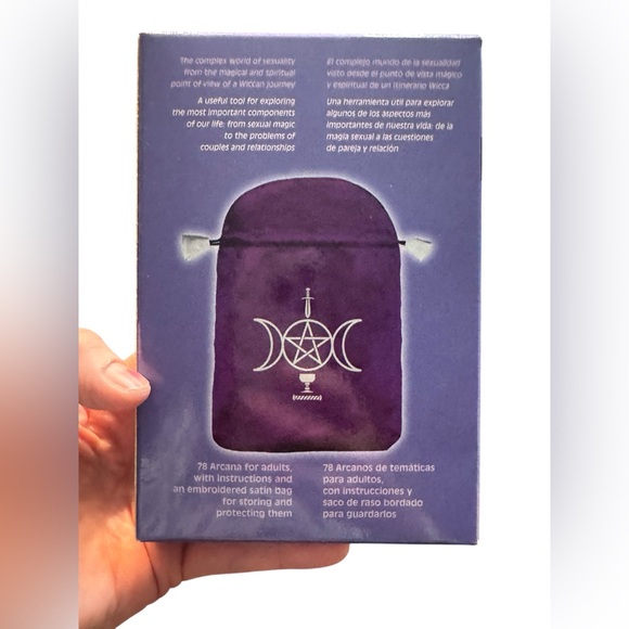 Sensual Wicca Tarot Deck & Bag Box Set RARE OOP C2007 - Picture 2 of 2
